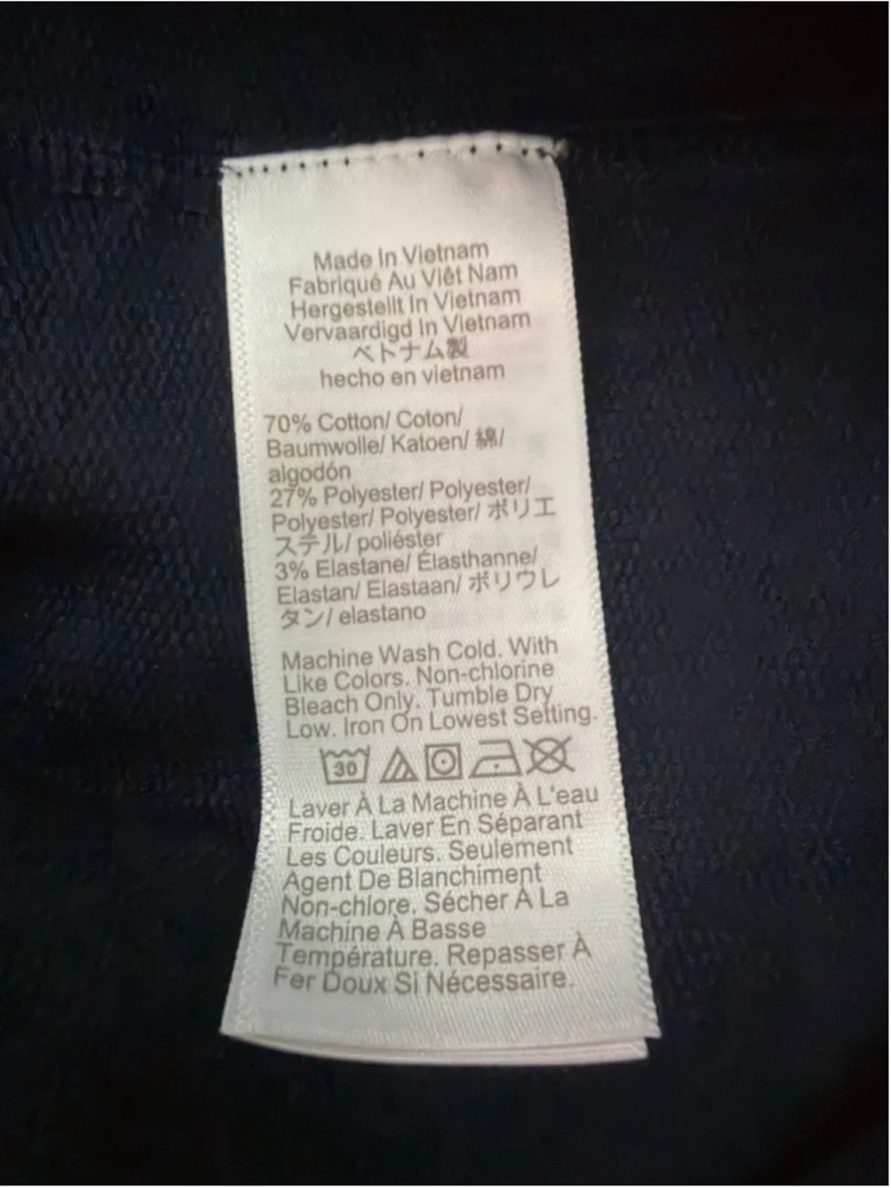 J.Crew Performance quarter-zip in blue size large